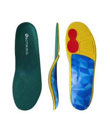OSOTIKSOL Plantar Fasciitis Feet Insoles & Arch Support Shoe Insert Insoles Orthotic Inserts for Men & Women Relieve Flat Feet  High Arch  Foot Pain M(Men's:7-8 1/2 Women's:9-10 1/2)