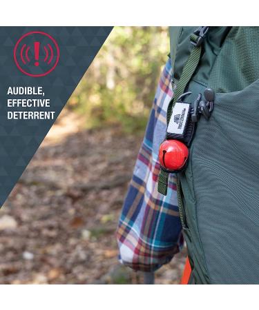 SABRE Frontiersman Bear Bell with Magnetic Silencer | Durable Hook and Loop Attachment - Buy Online on GoSupps.com