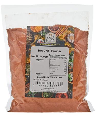 Old India Hot Chilli Powder 500g 500 g (Pack of 1)