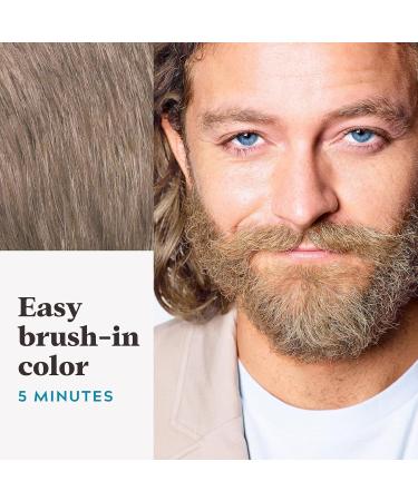 Just For Men Mustache & Beard Beard Dye for Men with Brush Included for Easy Application With Biotin Aloe and Coconut Oil for Healthy Facial Hair Blond M-10 (1 Count) Blond 1 count (Pack of 1) - Buy Online on GoSupps.com
