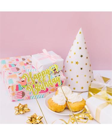 Seyal SpongBob Squarepants Happy Birthday Cake Topper - Buy Online on GoSupps.com