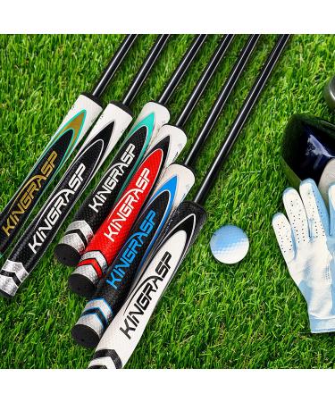 KINGRASP Lightweight Golf Putter Grip 3.0 - Advanced Texture Control, High Feedback | Black White Oversized Design - Buy Online on GoSupps.com