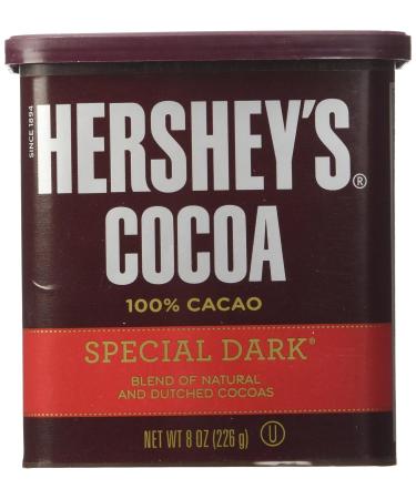 Hershey's Special Dark Cocoa 8-Ounce Container - Pack of 3 | Rich Flavor | Quality Ingredients - Buy Online on GoSupps.com