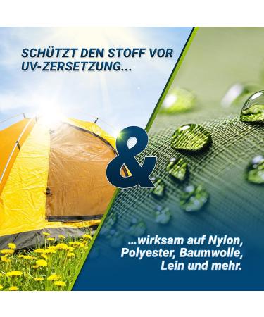 SimPrax Climate-Neutral Tent Impregnation Spray - Oeko-Tex Eco-Passport | UV-Stable Biodegradable 500ml - Suitable for International Shipping - Buy Online on GoSupps.com
