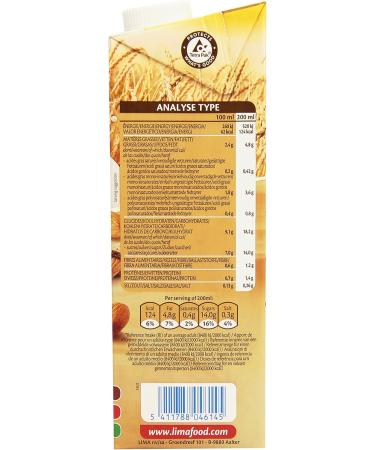 Lima Organic Spelt Almond Drink 1 L - Buy Online on GoSupps.com