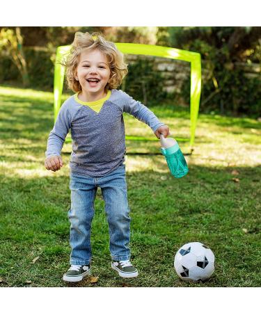 Munchkin Flip n Lock Elephant Toddler Straw Cup 12oz - Mint | 1 Pack - Buy Online on GoSupps.com