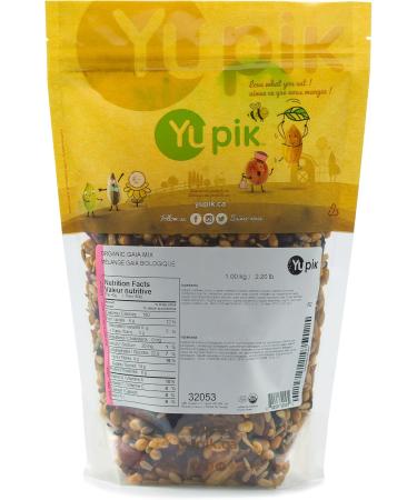 Yupik Organic Gaia Mix Cranberries Raisins Pineapples Goji Berries Blueberries Soy Almonds Soy Beans Sunflower Seeds 1Kg 1 kg (Pack of 1) - Buy Online on GoSupps.com