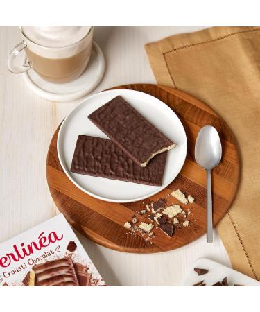 Gerlin a - Crousti Chocolat - Crispy Wafer for a Gourmet Snack - Gluten Free - 102g (6 crisps of 17g) - Buy Online on GoSupps.com