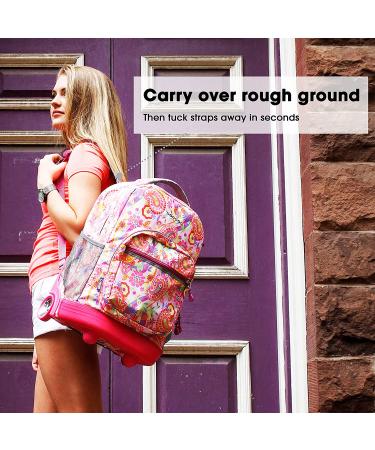 J World New York Sunrise Rolling Backpack - Black, One Size, 18 - Buy Online on GoSupps.com