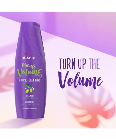Buy Aussie Miracle Volume Shampoo | Paraben Free Plum & Bamboo 26.2 fl oz - International Shipping Available - Buy Online on GoSupps.com