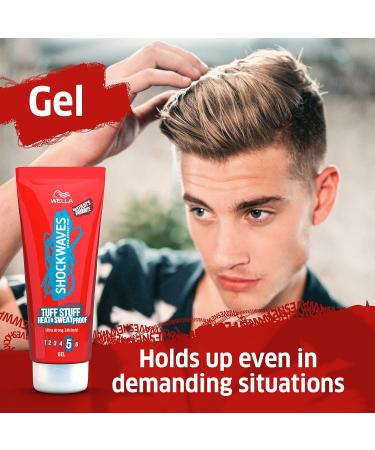 Wella Shockwaves Tuff Stuff Heat & Sweat Proof Gel 200ml - Pack of 1 - Buy Online on GoSupps.com