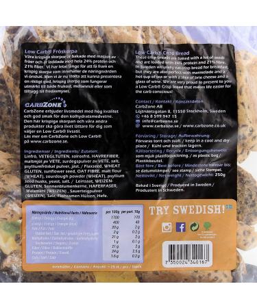 CarbZone Low Carb Crispy Rolls High Protein Crisp Rolls High Fiber Crisp Rolls - Buy Online on GoSupps.com