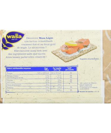 Wasa Crackers Lightweight 270g - Pack of 6 - Buy Online on GoSupps.com