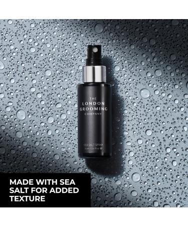 London Grooming Co. Sea Salt Spray for Men - 60ml | Firm Hold & Easy Wash Out - Buy Online on GoSupps.com