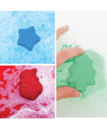 3-Piece Christmas Bath Bomb Gift Set by Zimpli Gifts - Perfect Stocking Fillers for Women and Kids | Vegan-Friendly & Cruelty-Free Bath Fizzers Beauty Spa Set - Buy Online on GoSupps.com