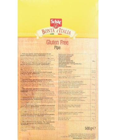 Schar Pipe Pasta Senza Glutine 500 gr - Buy Online on GoSupps.com