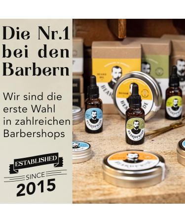 Beardpride Men's Razor & Shaving Oil Set | 100% Natural Citrus Care | Well-Groomed Shave | International Shipping - Buy Online on GoSupps.com