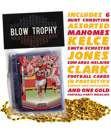 Kansas City Chiefs Super Bowl LVII Football Card Bundle with Patrick Mahomes, Travis Kelce, Juju Smith-Schuster & More - Set of 6 Cards in Sleeves and Toploaders - Buy Online on GoSupps.com
