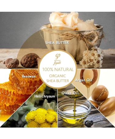 Fysio Organic Shea Butter Body Moisturizer with Olive Oil, Beeswax, Argan Oil - 250ml - Buy Online on GoSupps.com