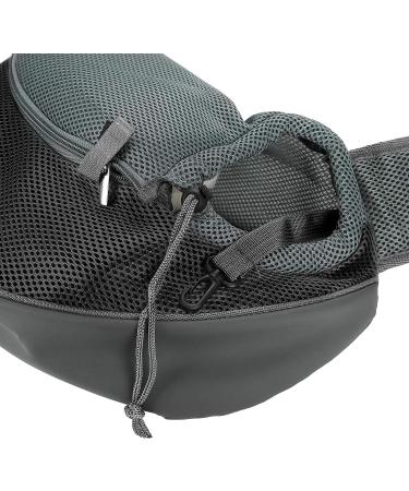 Pet Carrier Sling Breathable Mesh Hand Free Shoulder Tote Bag for Dog Cat Puppy Doggy Small Animals Below 10lb Adjustable Padded Shoulder Strap with Front Pocket Dog Carry for Outdoor Walking Travel Grey - Buy Online on GoSupps.com