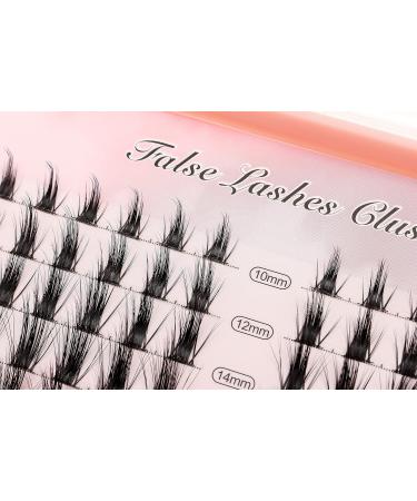Buy Cluster Lashes DIY Eye Lashes Extensions - Natural Look Volume False Eyelashes 10-16mm | International Shipping - Buy Online on GoSupps.com