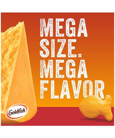 Goldfish Mega Bites Sharp Cheddar Crackers - 26.7 Oz Carton - Buy Online on GoSupps.com