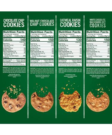 Tates Bake Shop Cookies Variety Pack - 4 Count 7 oz Bags - Buy Online on GoSupps.com