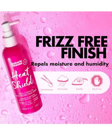 Umberto Giannini Heat Shield Protecting Heat Defence Spray for All Hair Types 200ML Vegan & Cruelty Free - Buy Online on GoSupps.com