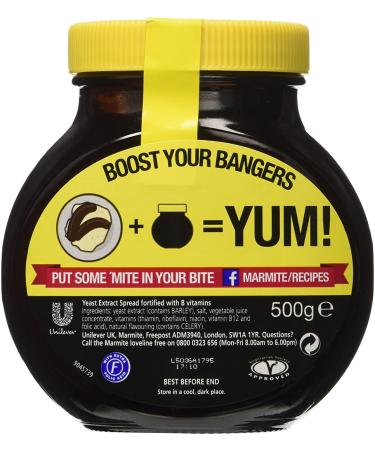 500g Marmite 2 Pack - 1000g Total | Buy Now and Save! - Buy Online on GoSupps.com