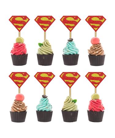 Seyal Suprman Cupcake Topper Superman Cupcake Topper