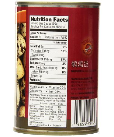 Roland Foods Quail Eggs - Specialty Imported Food - 15-Ounce Can (Pack of 6) - Buy Online on GoSupps.com