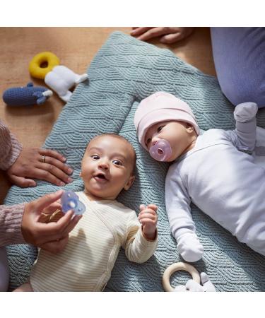 Philips Avent Soothie Heart Pacifier - Medical Silicone 2 Pack Designed for Child's Natural Face Contours SCF099/21 - Buy Online on GoSupps.com