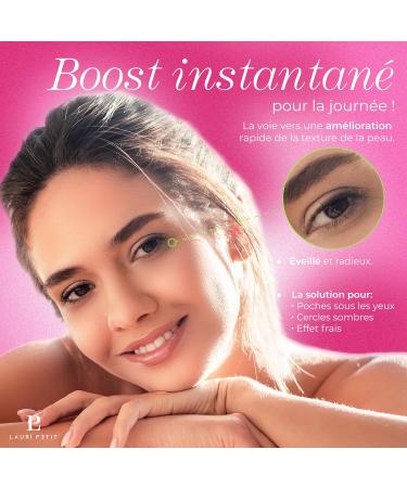 LAURI PETIT Booster Anti-aging eye cream for women and men | 10 ml | Immediate effect in 1 min against wrinkles dark spots bags under the eyes dark circles and skin - Buy Online on GoSupps.com