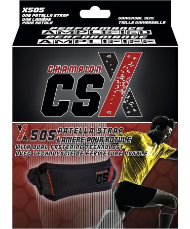 CSX Patella Stabilizer Knee Strap - Jumper's Knee Compression Support for Meniscus | Universal Fit - International Shipping Available - Buy Online on GoSupps.com