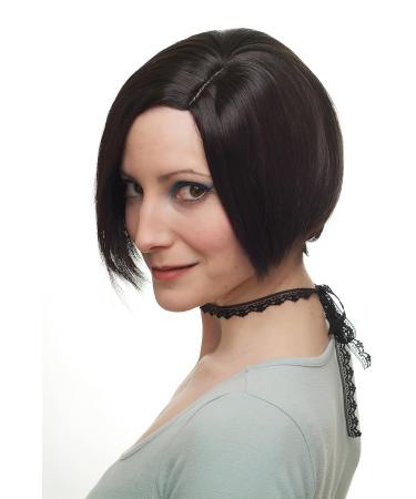 Buy Sexy Dark Brown Asymmetrical Bob Wig for Women | Short Hair Wig - 1248-4 | International Shipping - Buy Online on GoSupps.com