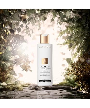 Alqvimia Micellar water with ylangylang and bamboo makeup remover facial cleanser and environmental protection for skin care for day and night 200 ml - Buy Online on GoSupps.com
