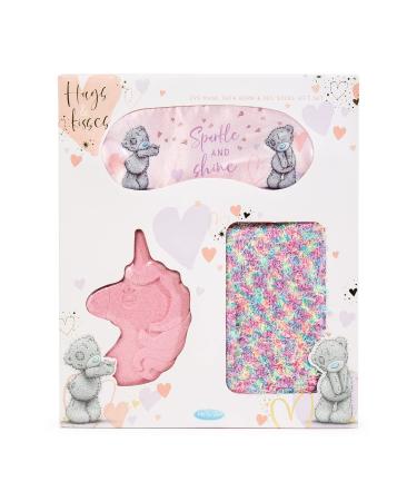 Me to You Hugs and Kisses Bath Bomb Socks and Eye Mask Set