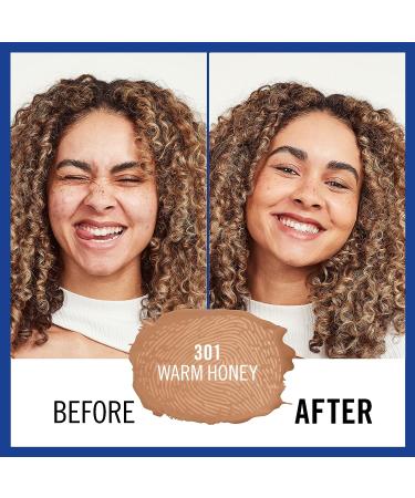 Rimmel Match Perfection Foundation 301 Warm Honey - Flawless Coverage for All Skin Tones - Buy Online on GoSupps.com