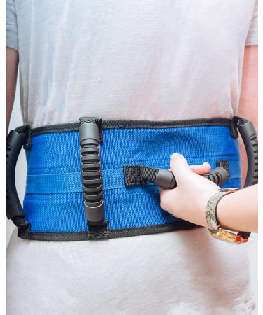 Dr. Moe’s Solutions Deluxe Gait Belt with Handles – Bariatric – Transfer Belts – Quick Release Buckle – Occupational & Physical Therapy Aids – Heavy Duty – Redesigned by A Physical Therapist.