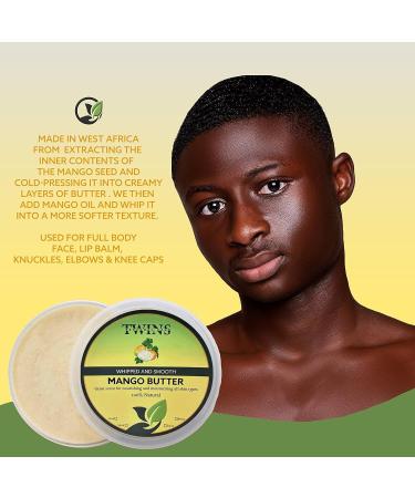 Whipped Mango Butter 8oz - All Natural Body Moisturizer for Dry Skin | Ideal for Body Butter Cream & Lotions - Buy Online on GoSupps.com