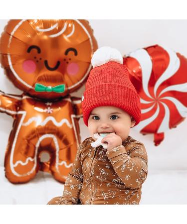Nuby Silicone Holiday Tree & Gingerbread Man Teether 2 Pack for Babies 3+ Months - Buy Online on GoSupps.com