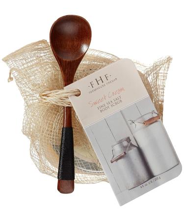 FarmHouse Fresh Fine Body Scrub - Sweet Cream 6 oz | Exfoliating Body Scrub - Buy Online on GoSupps.com