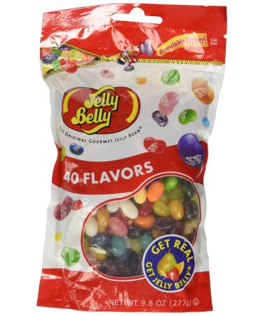 Jelly Belly Jelly Beans, Assorted Flavors, 9.8-oz 40 Flavors 9.8 Ounce (Pack of 1)