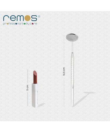 REMOS Tooth Eraser & Dental Mirror Set - Ultimate Oral Hygiene Tool Against Plaque - International Shipping Available - Buy Online on GoSupps.com