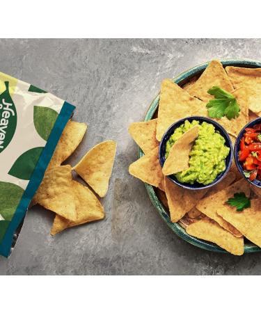 Heaven & Earth Sea Salt Tortilla Chips 1oz (6 Pack) | Grain Free, Corn Free, Gluten Free | Kosher for Passover | Made with Cassava - Buy Online on GoSupps.com