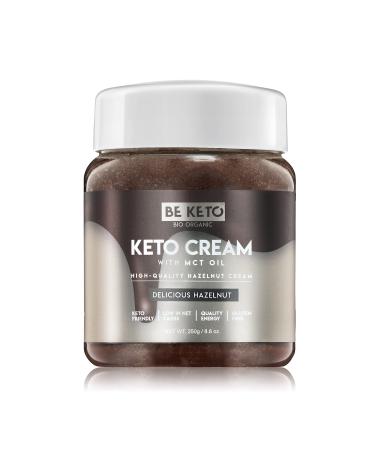 Be Keto BeKeto Keto Hazelnut Keto Cream with MCT Herbal Spread Oil for Keto Vegans - Gluten Free - 250g
