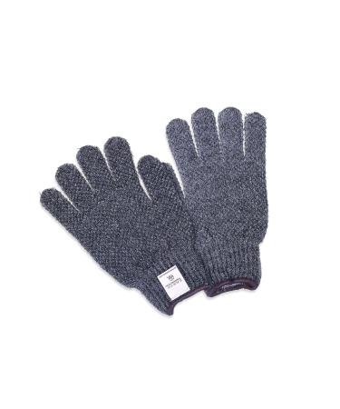 Earth Therapeutics Purifying Exfoliating Gloves - Charcoal