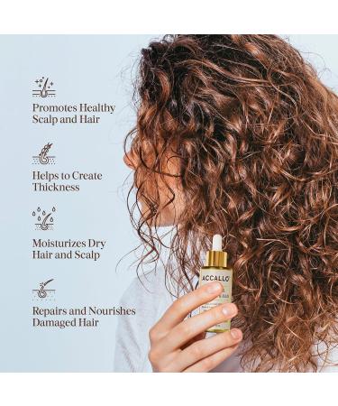 Batana Hair Growth Oil: Natural Scalp Treatment & Split Hair Solution - Thickening with Pumpkin Seed & Jojoba Oil 1.7 Oz - Buy Online on GoSupps.com