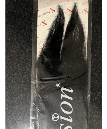 NEW 60 INCH PRE-PULLED XPRESSION Colour 1 (Jet Black) LAGOS BRAID PRE-PULLED PRE-STRECHED Hair Extension 60 2 In A Pack (Colour 1 Jet Black) Heat Resistant Tangle Free Jet Black 1 - Buy Online on GoSupps.com
