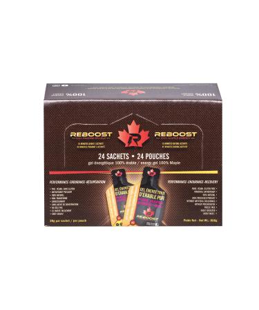 Reboost 100% Maple Energy Gel Box of 24 pcs